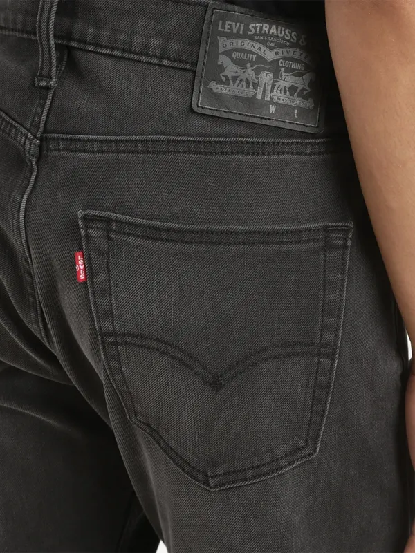LEVIS dark grey 512 slim taper fit jeans