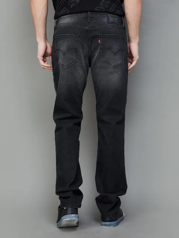 LEVIS dark grey washed denim slim fit jeans