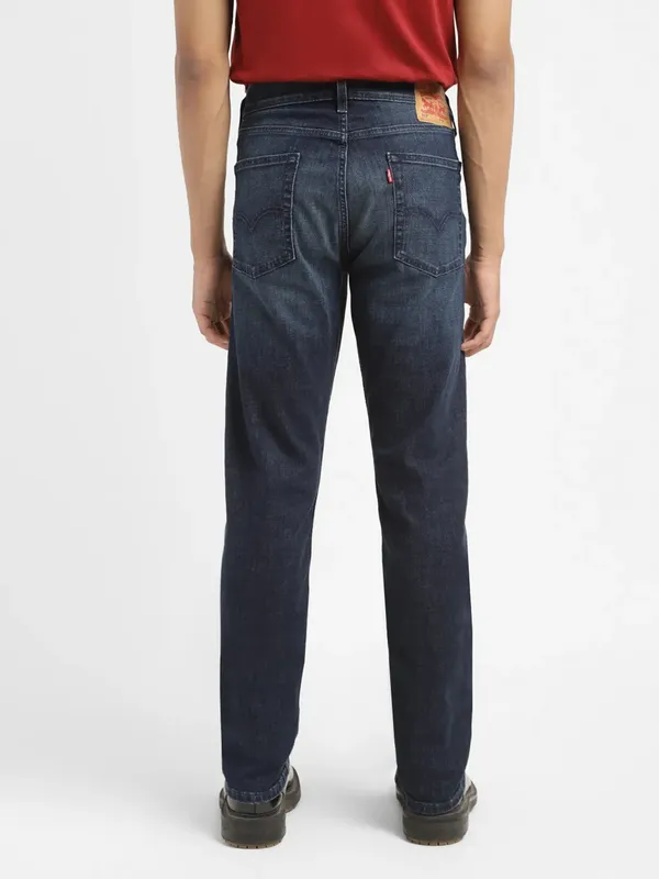 Levis dark navy washed 511 slim fit jeans