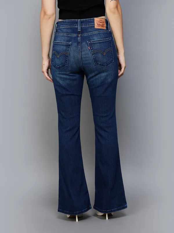 LEVIS denim navy bootcut denim jeans