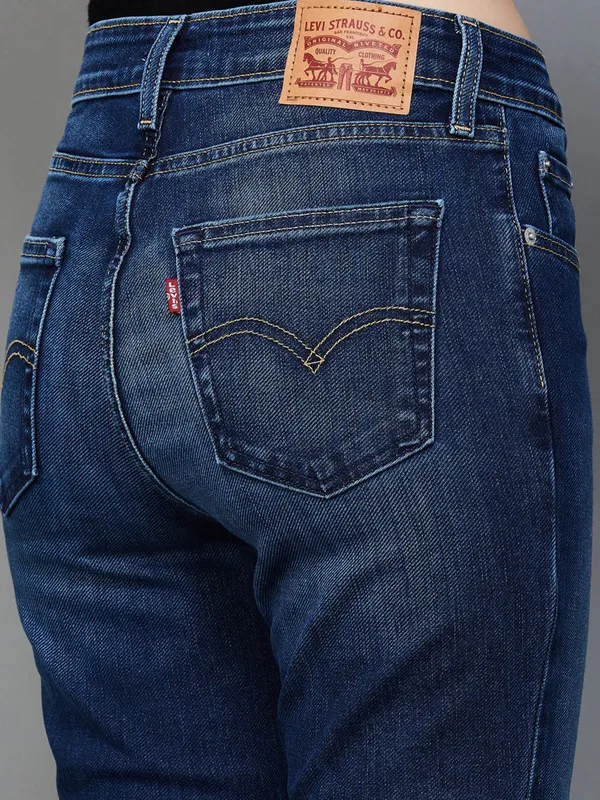 LEVIS denim navy bootcut denim jeans