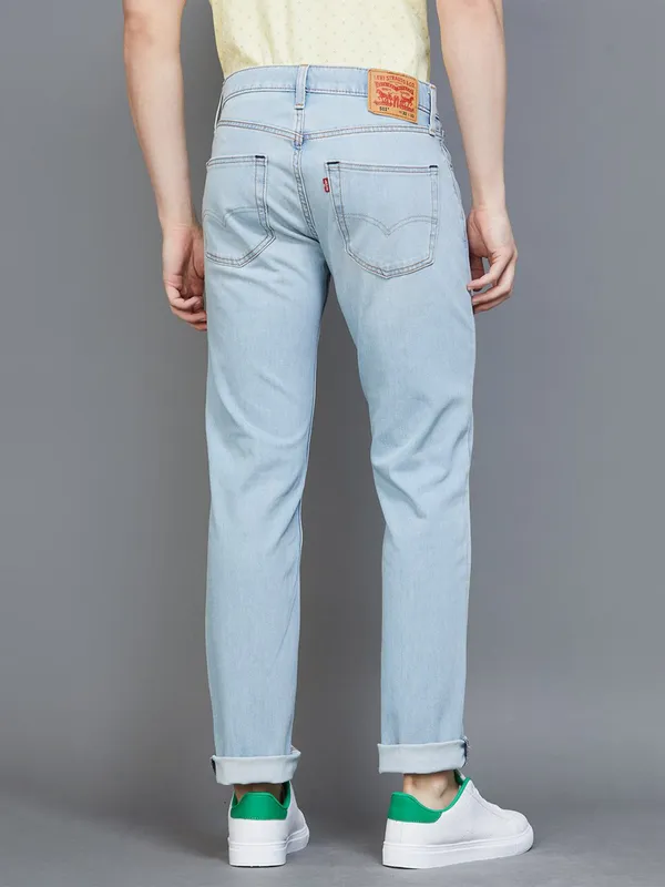 Levis ice blue washed 511 slim fit jeans