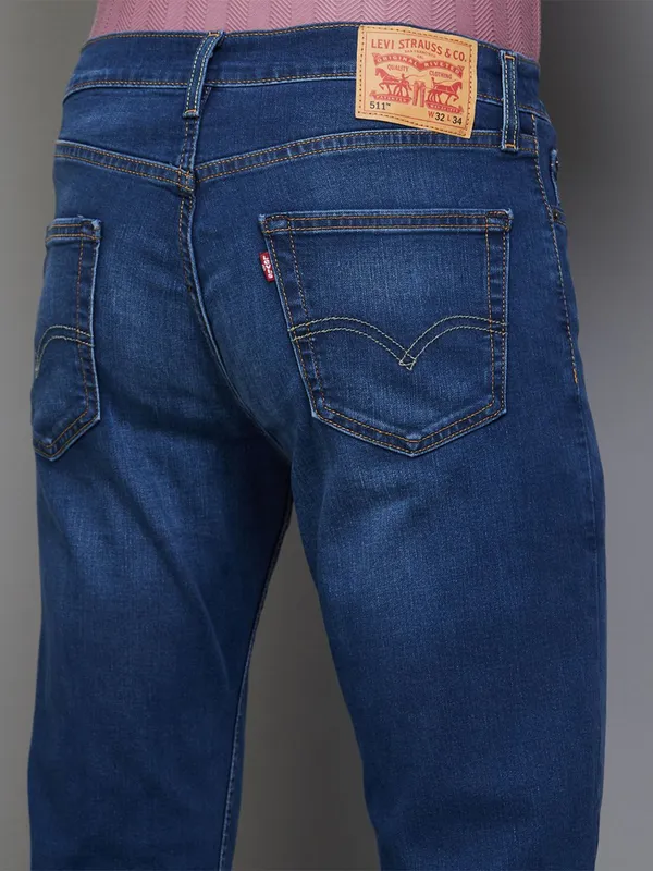 Levis ink blue 511 slim fit jeans