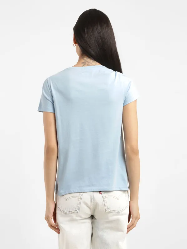 Levis light blue cotton t shirt