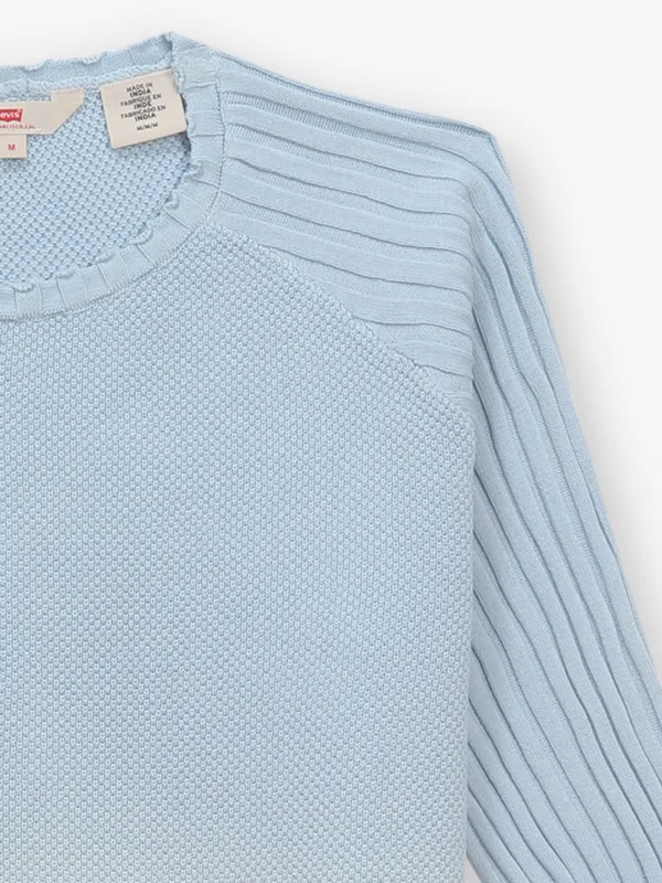 LEVIS light blue knitted top