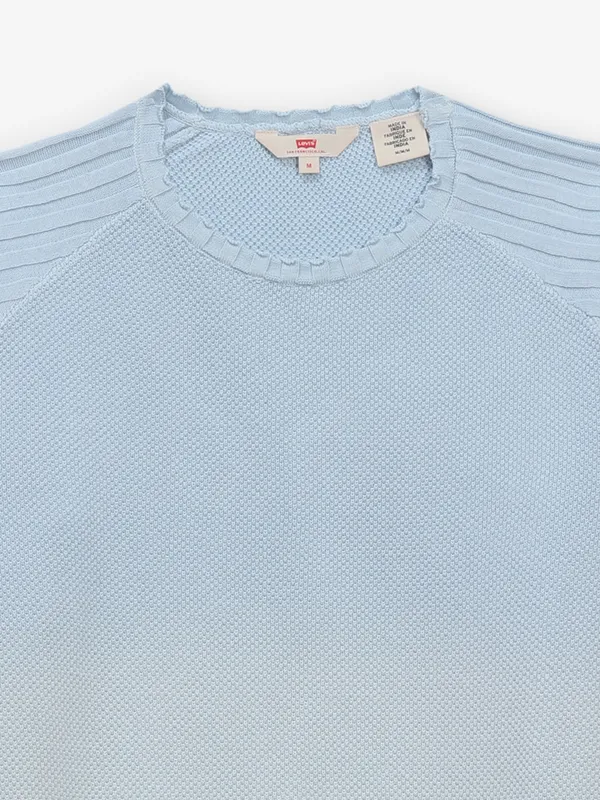 LEVIS light blue knitted top
