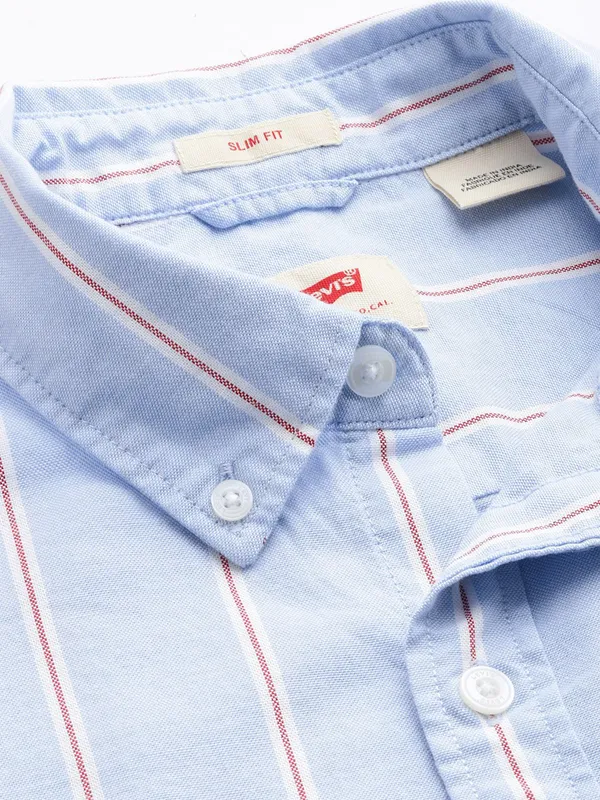 LEVIS light blue stripe shirt in cotton