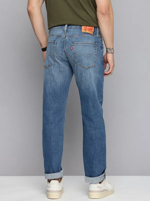 LEVIS light blue washed 511 slim fit denim jeans