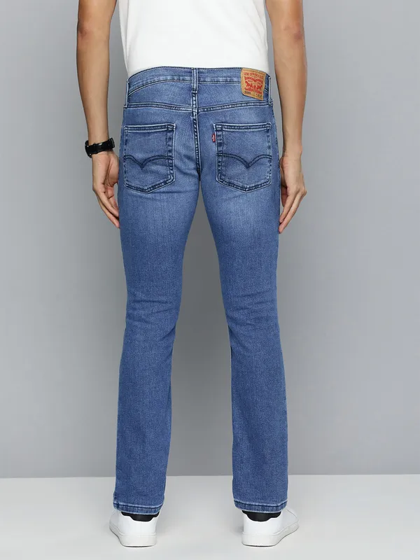 Levis light blue washed skinny jeans