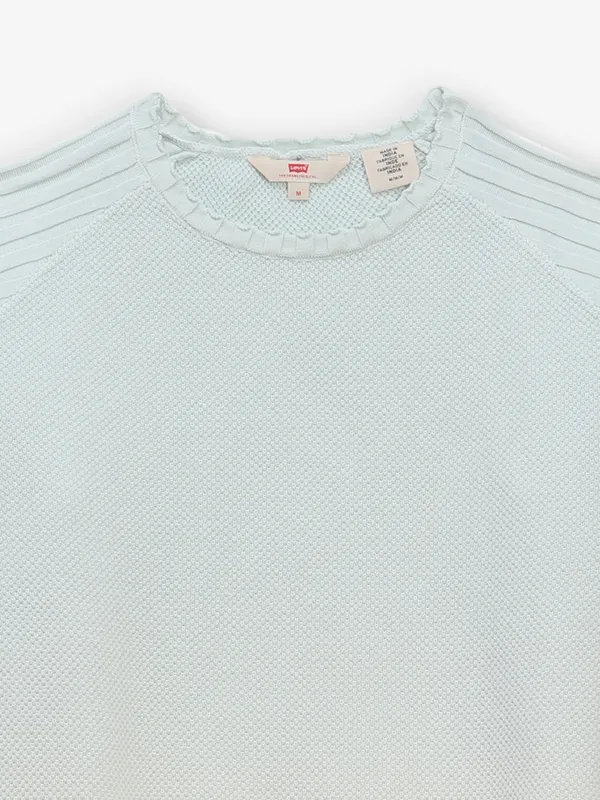 LEVIS mint blue shaded top for women