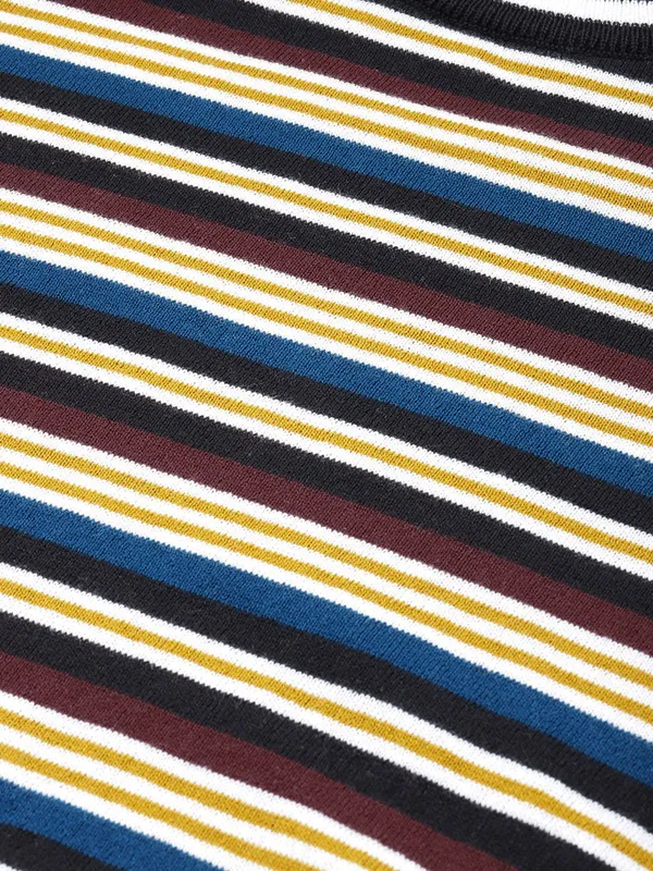Levis multi color stripe t shirt