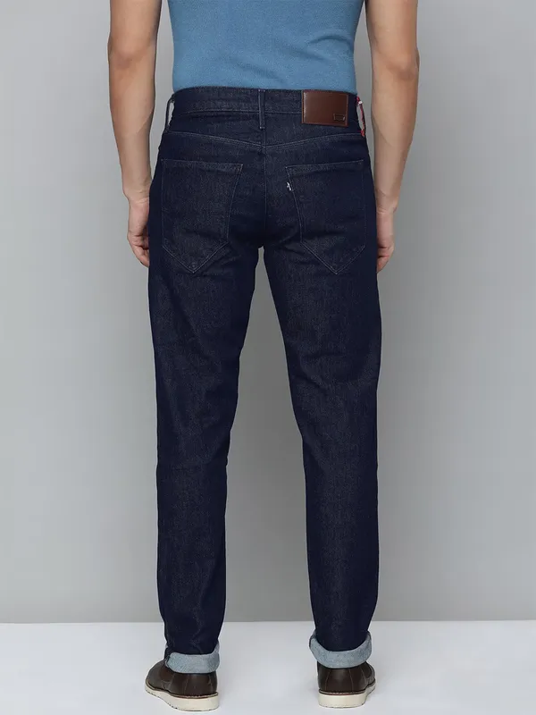 Levis navy 511 slim fit jeans in solid