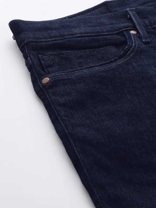 Levis navy 511 slim fit jeans in solid