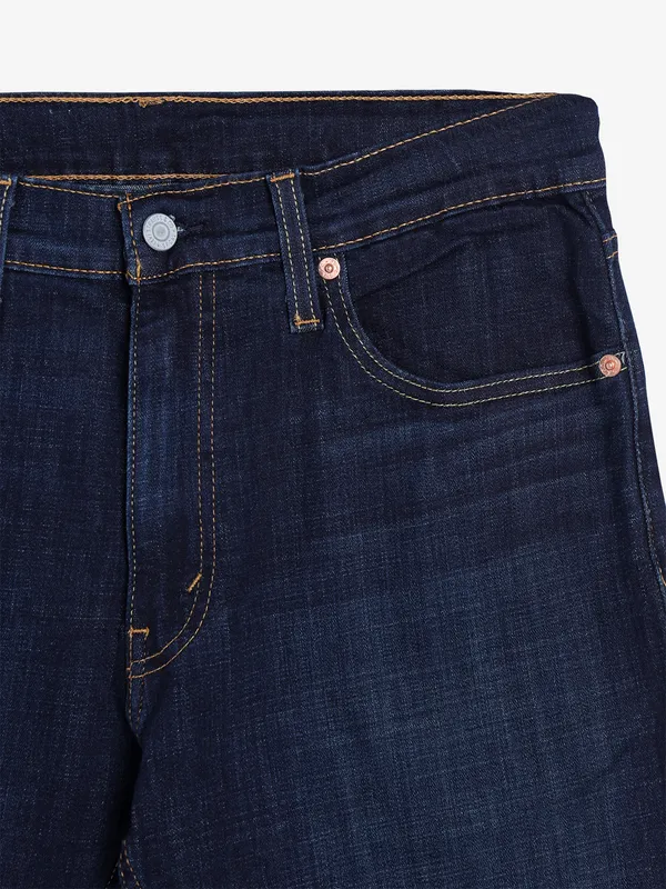 LEVIS navy 512 slim fit jeans