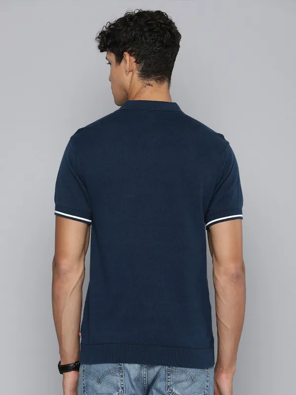 Levis navy polo plain t shirt