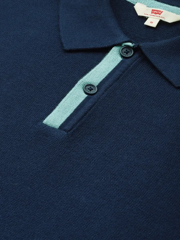 Levis navy polo plain t shirt