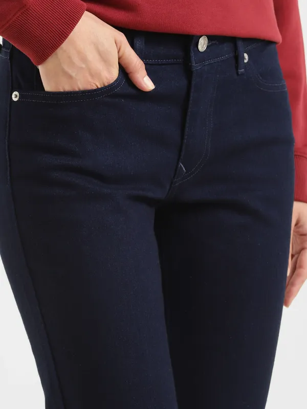 Levis navy solid 715 bootcut jeans