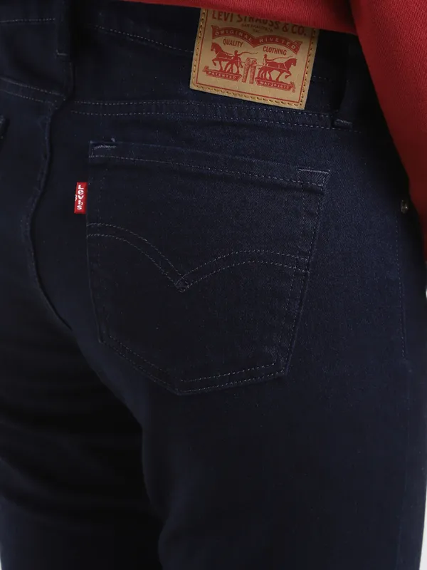 Levis navy solid 715 bootcut jeans