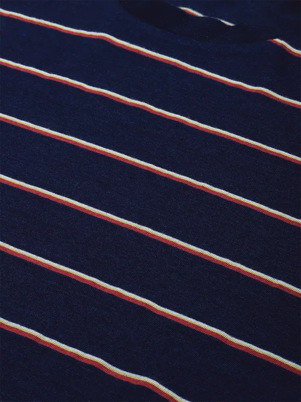 Levis navy stripe casual t shirt