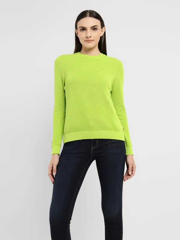 Levis neon green plain t shirt