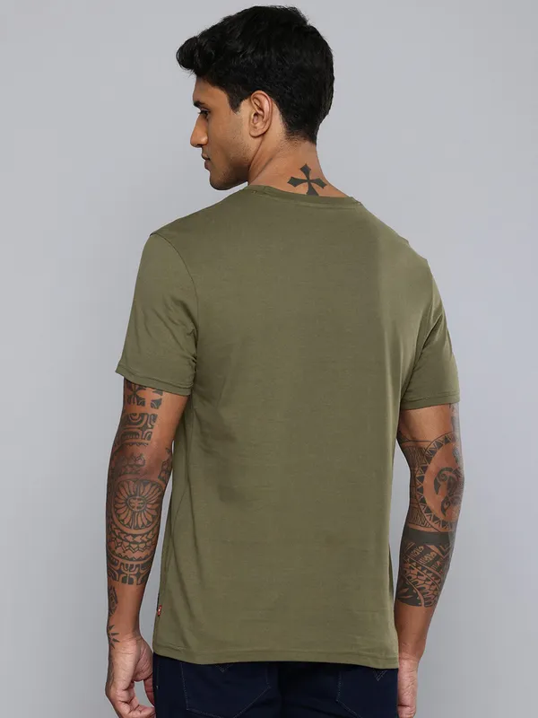LEVIS plain grey t-shirt for men IN cotton