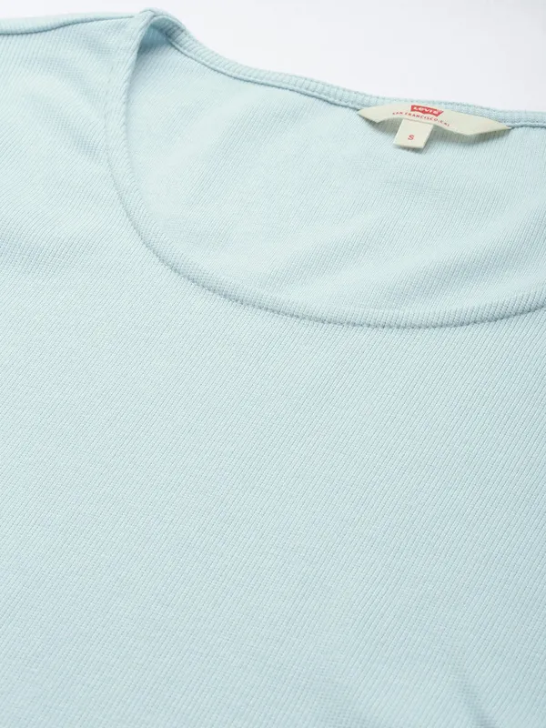 LEVIS yellow cotton t-shirt for women