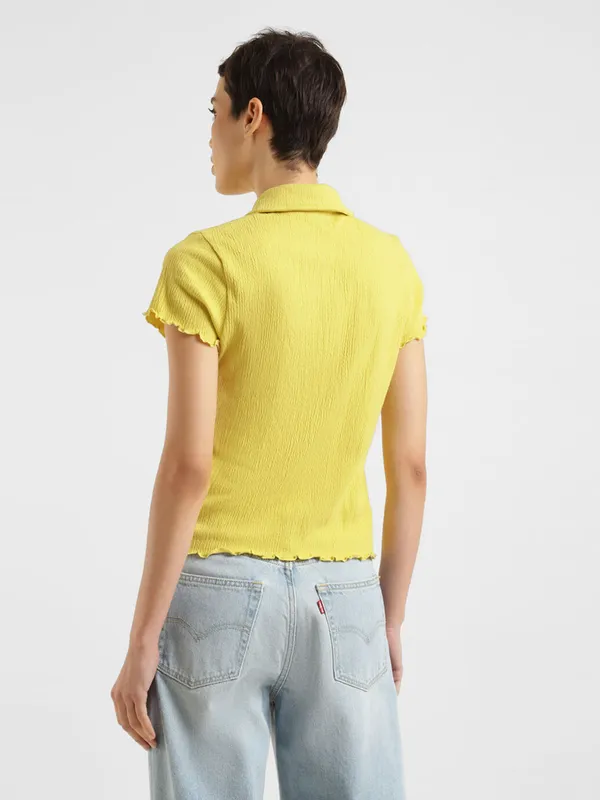 Levis yellow plain top
