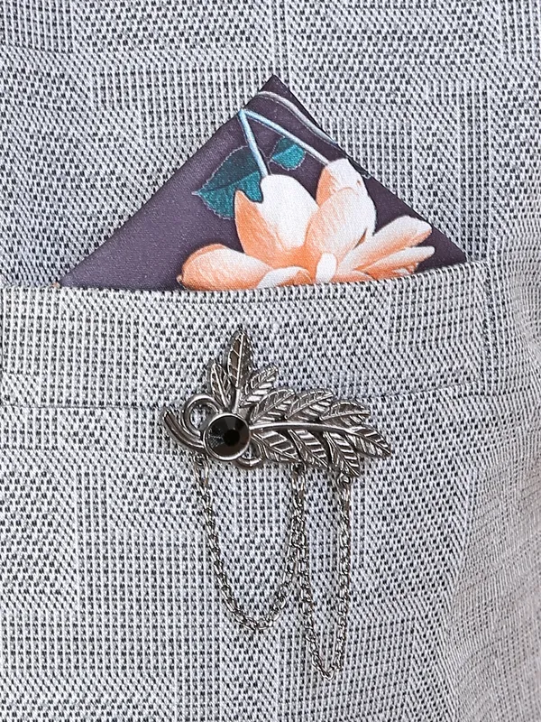 Light grey jute waistcoat