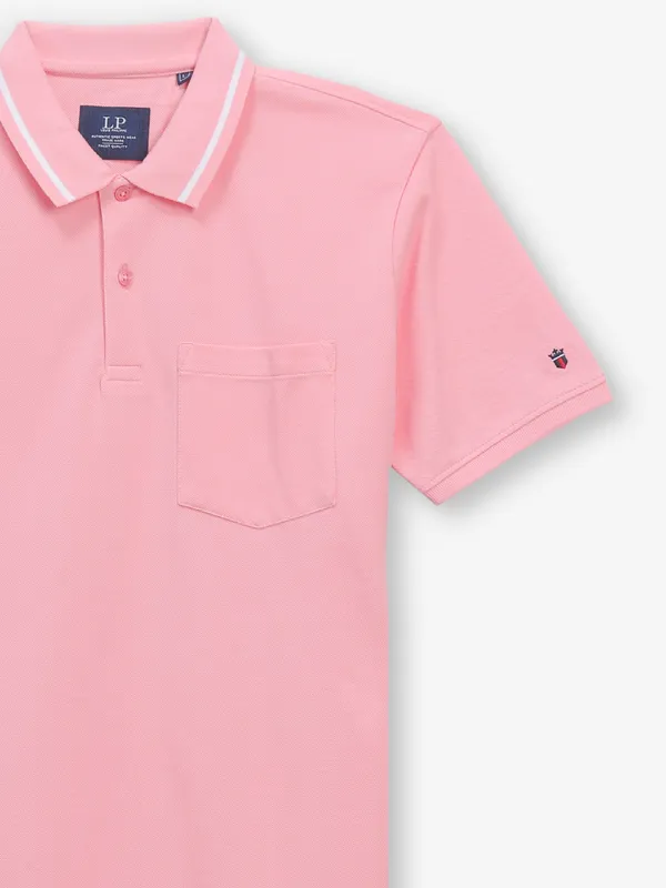 LOUIS PHILIPPE cotton light blue t-shirt for men