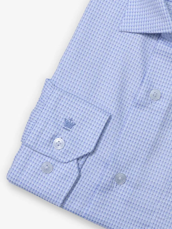 LOUIS PHILIPPE stylish light blue formal wear shirt