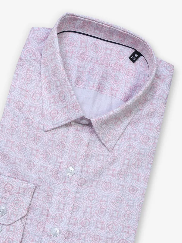 LOUIS PHILIPPE sweet pink cotton formal shirt