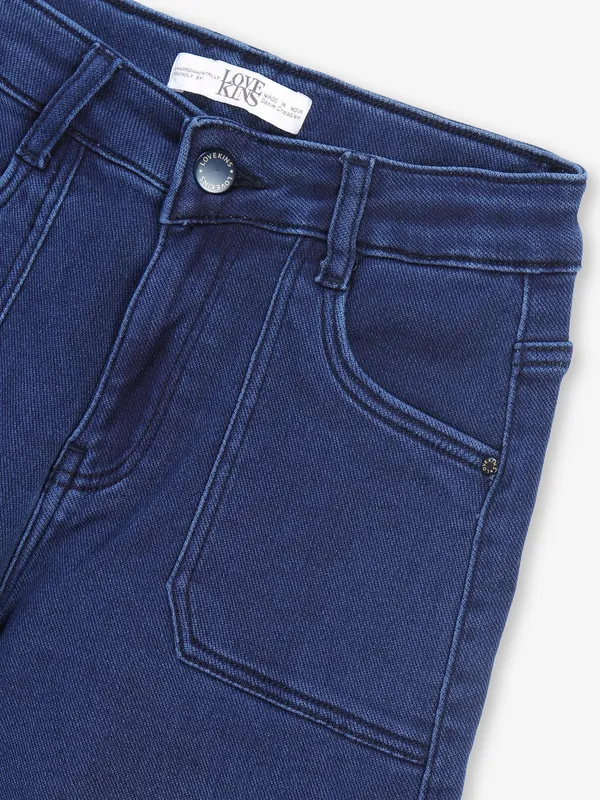 LOVEKINS blue cargo jeans