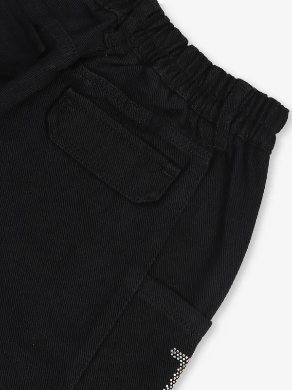 LOVEKINS solid black jeans