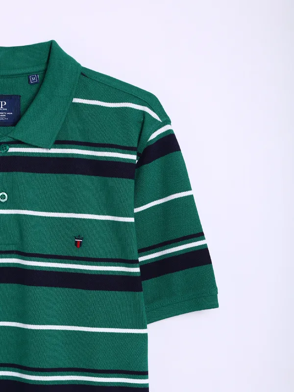 LP rama green polo cotton t shirt