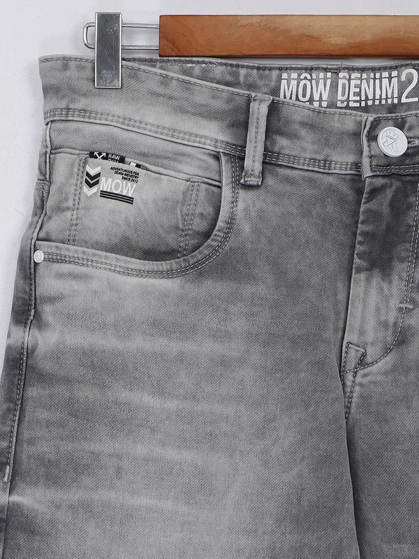 Mad O Wat grey washed jeans