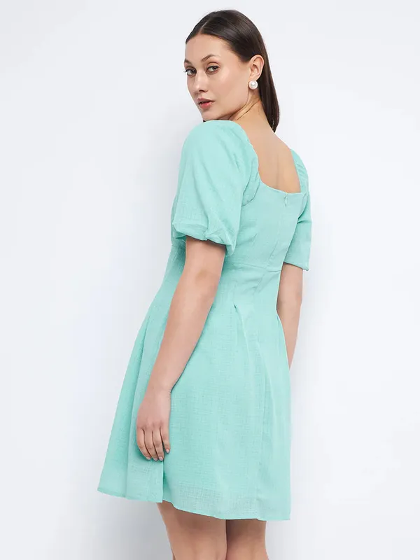 MADAME green polyester dress