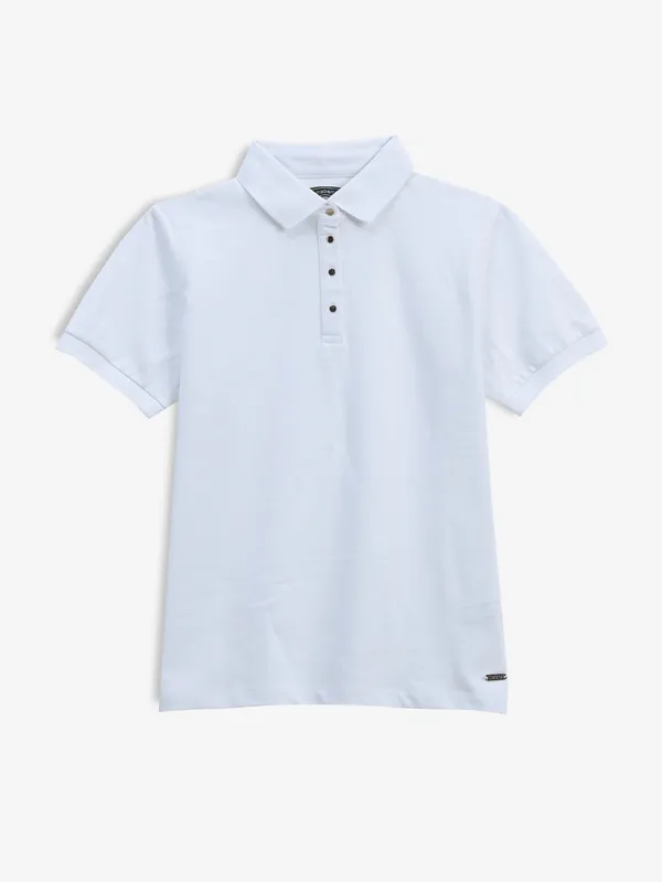 MADAME plain white casual t-shirt