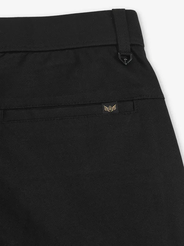 MAML cotton solid black track pant