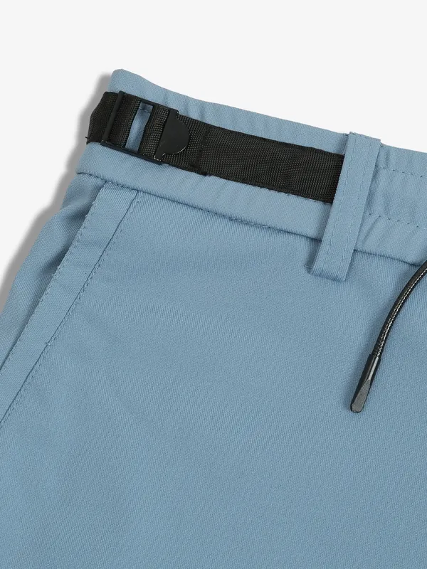 MAML light blue solid track pant