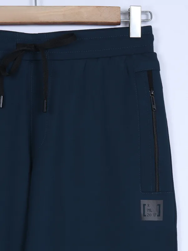 MAML prussian blue lycra track pant