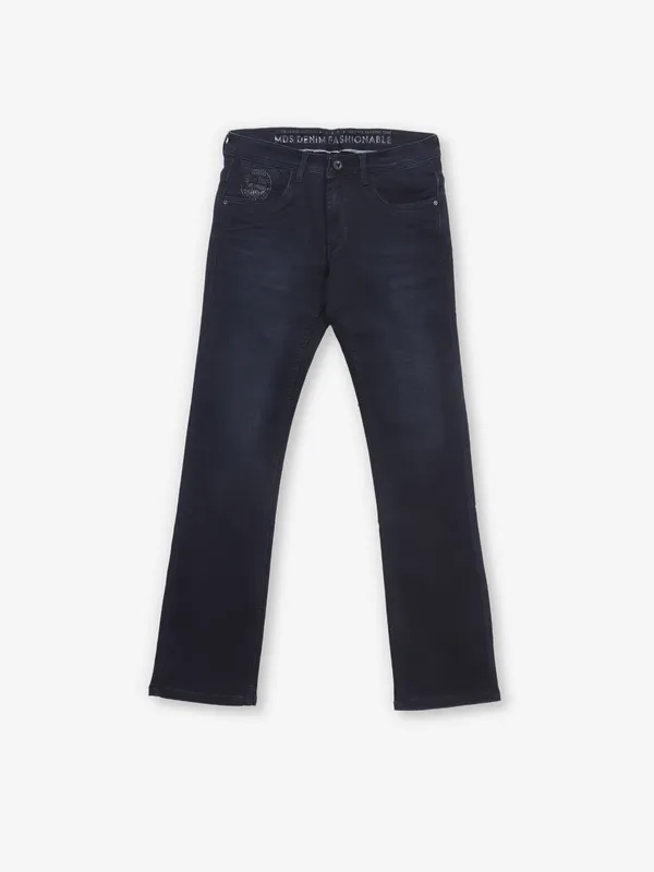MD SWORD carbon blue washed denim jeans