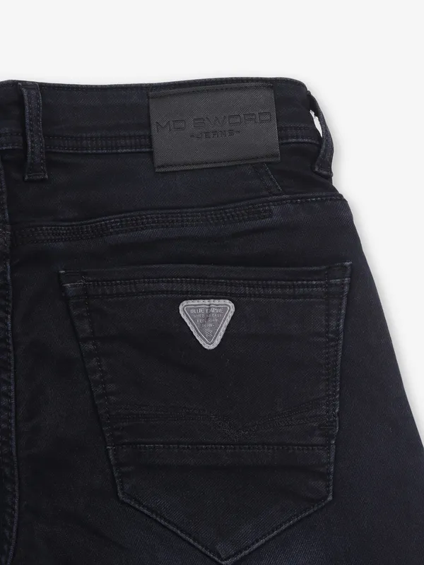 MD SWORD carbon blue washed denim jeans