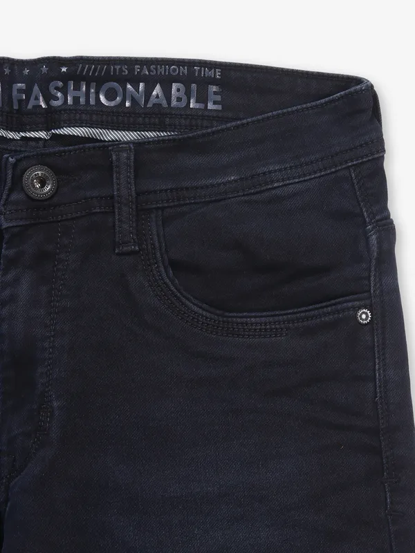 MD SWORD carbon blue washed denim jeans