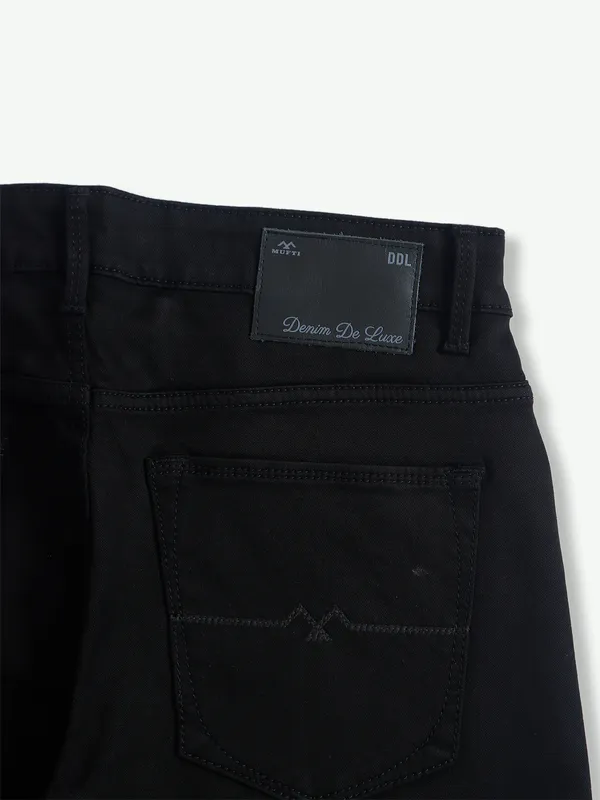 Mufti black skinny fit jeans