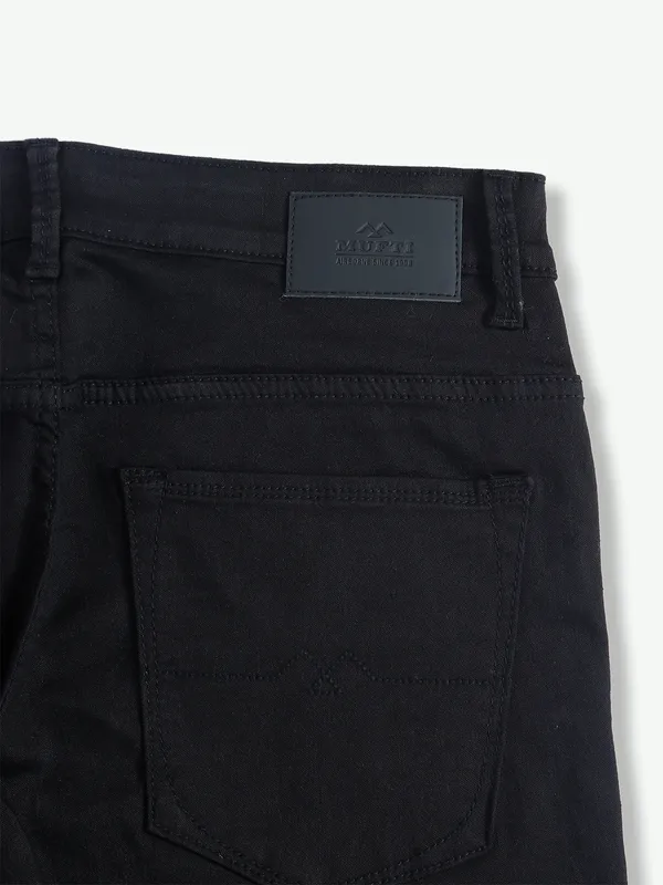 Mufti black super slim fit jeans