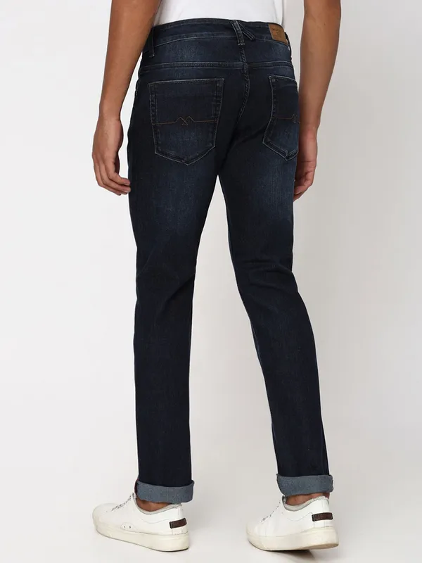 Mufti navy narrow fit jeans