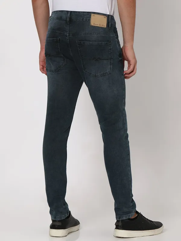 Mufti olive washed jeans