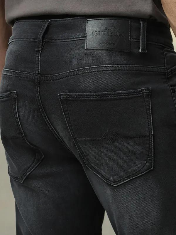 MUFTI washed charcoal grey ankle lenght denim