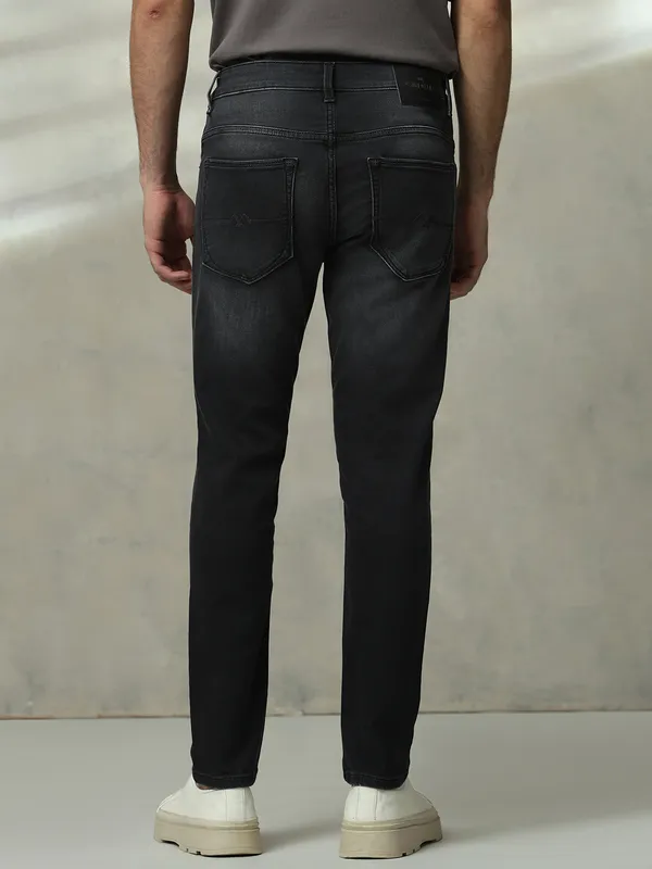 MUFTI washed charcoal grey ankle lenght denim