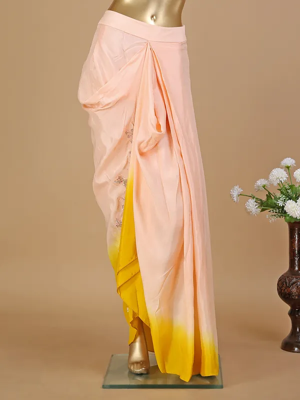 Mustard yellow designer lehenag suit